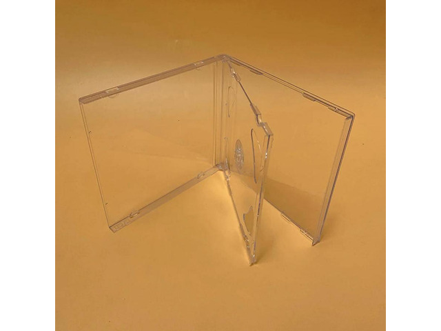 CD Case 2 Discs Transparent