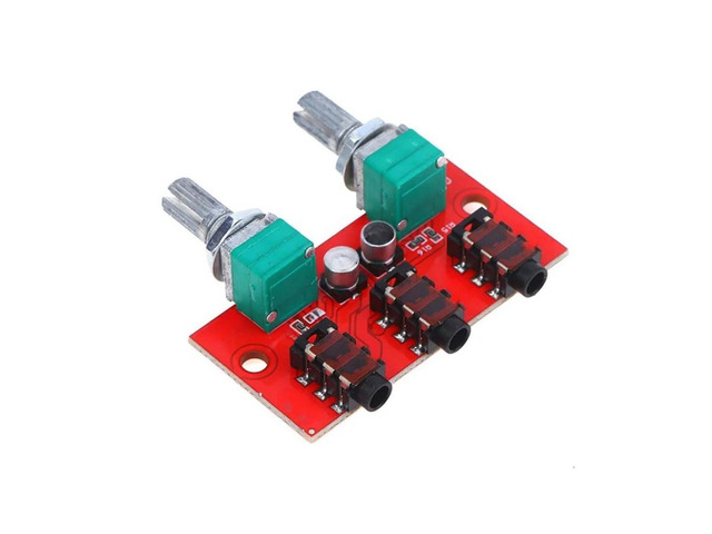 Stereo Passive Audio Mixer