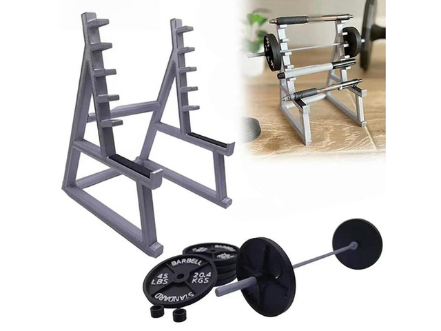 Barbell Pen Holder Set