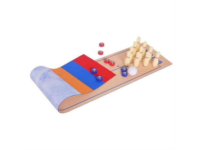 3-in-1 Shuffleboard Curling Table Game