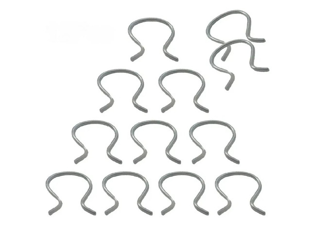 Window Crank Handle Retainer Clips 12Pcs Set