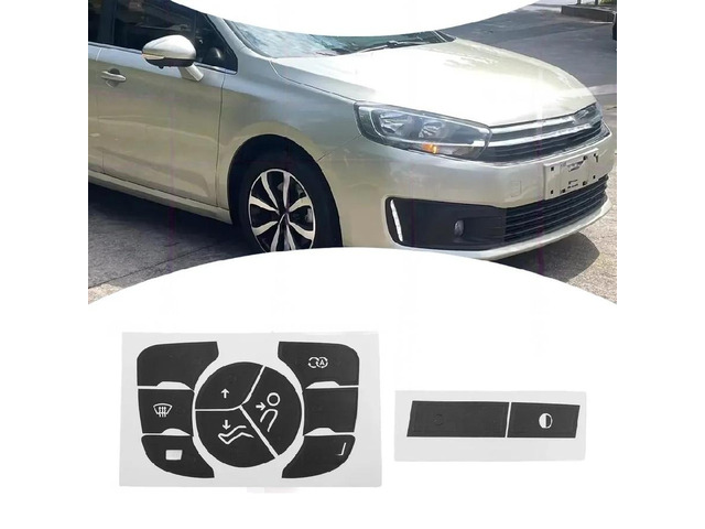 A/C Button Decal Stickers C4 2014-2018