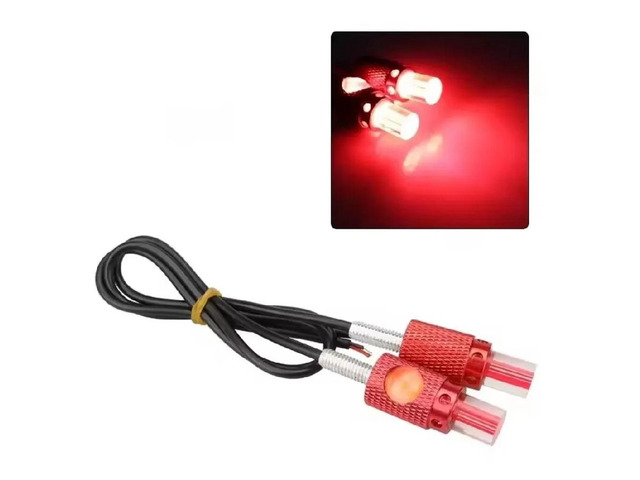 Motorcycle License Plate Light Sleek Clear