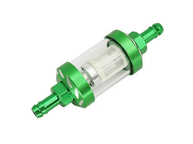 Aluminum Fuel Filter CNC Black Durable