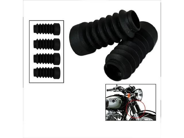 Fork Rubber Dust Guard 2Pcs Universal