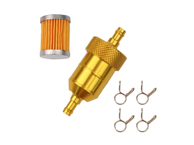 8MM Fuel Filter Aluminum Efficient