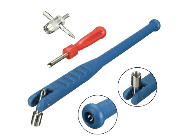 Tire Valve Puller Kit 29cm 3Pcs