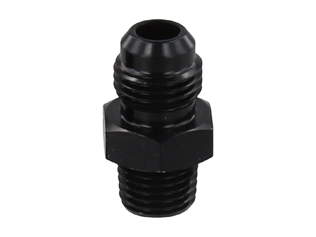AN6 to NPT Adapter Black Automotive