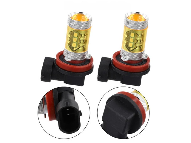 Fog Lamp 2Pcs 3000K Aluminum Shell