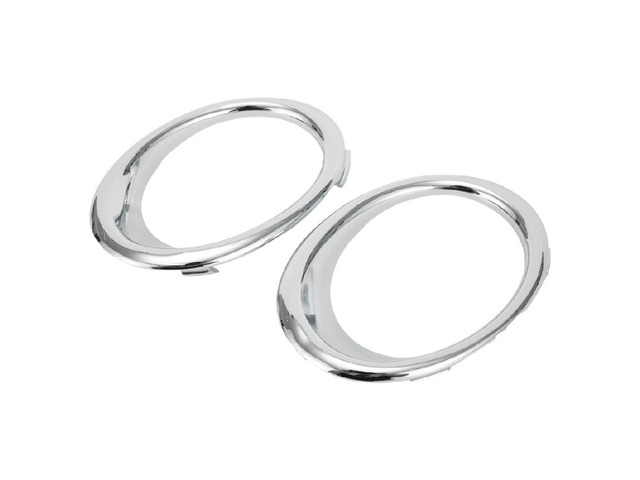 Fog Lamp Bezel Chrome Silver