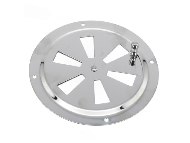 Marine Air Vent Louvered Stainless