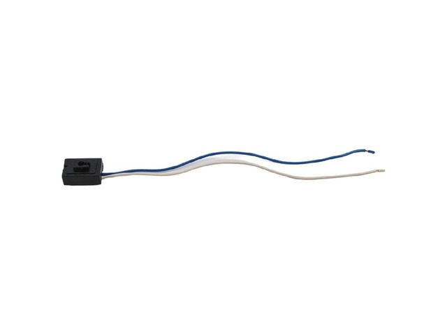 Door Handle Button Black Plastic