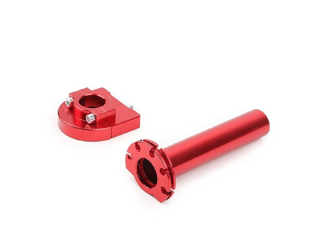 Throttle Handle Black Aluminum