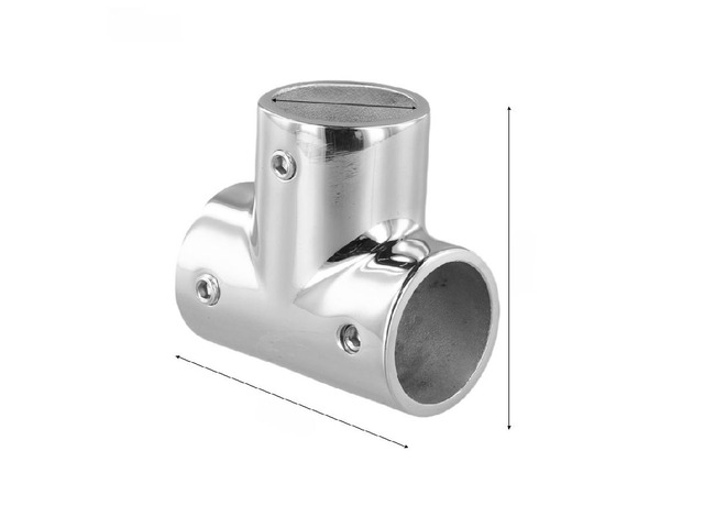 Three Way Connector 316 Stainless
