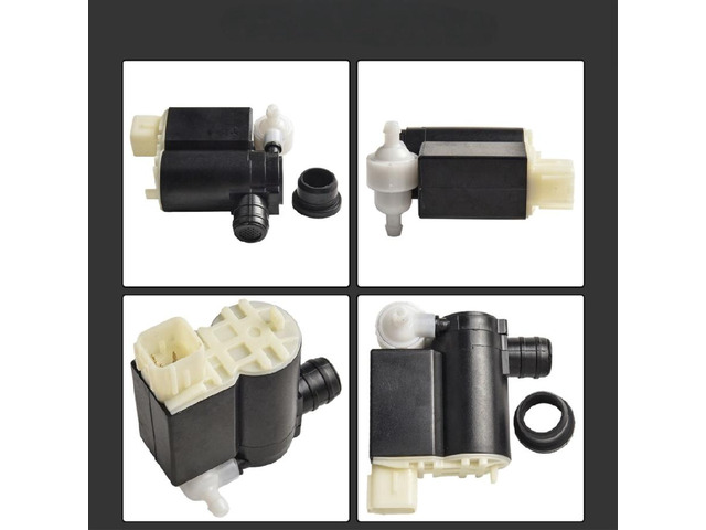 Windshield Washer Black-White