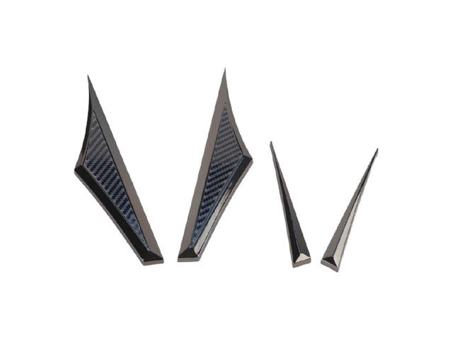 3D Wing Emblem Decal Stainless