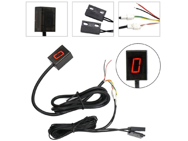 Digital Gear Indicator Motorcycle 6 Speed