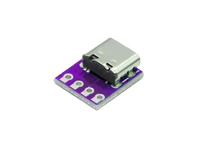FOR USB3.1 16P to 2.54 high current power conversion board is inserted on both sides of the TYPE-C motherbase test board