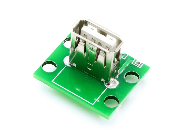 FOR Vertical USB female with PCB board USB2.0 female has been welded data cable to USB female A