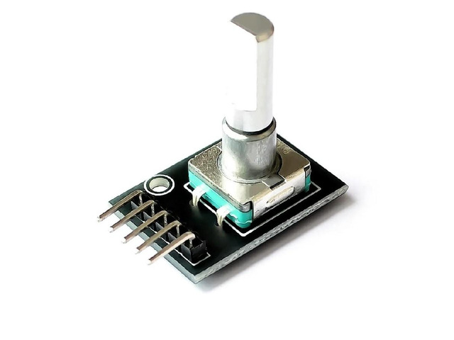 FOR 360 Degrees Rotary Encoder Module For Brick Sensor Switch Development Board KY-040 With Pins