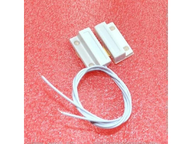 FOR 1pair MC-38 Door Window Sensor Magnetic Switch Home Al System Normally Closed, .