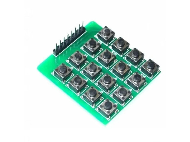 FOR 4x4 Keypad MCU Accessory Board Matrix Keyboard 16 Key Buttons for