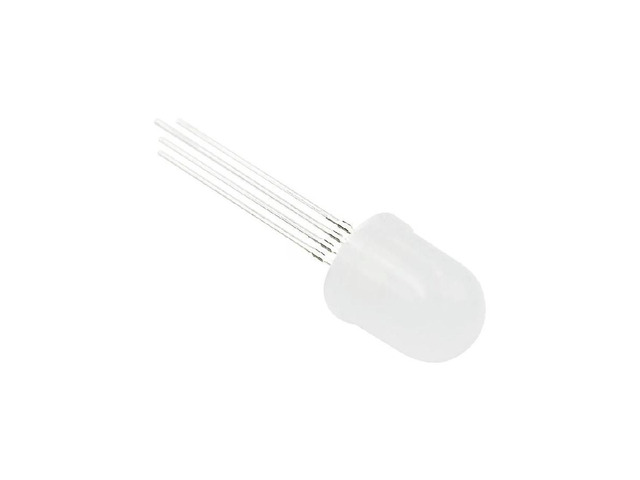 FOR 10pcs F10/10mm full color mist common Yin/common Yang four legs full color RGB in-line LED light emitting diode beads
