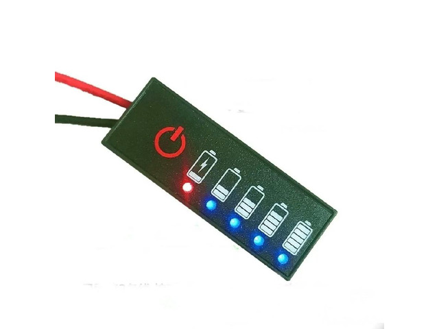 FOR 3.7V-72V Lithium Power Detection Lamp Board 12V Lead-acid Lithium Iron Phosphate Power Display