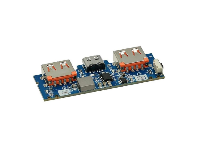 FOR Lithium Charger Board LED Dual USB 5V 2.4A Micro/Type-C USB Mobile Power Bank 18650 Module