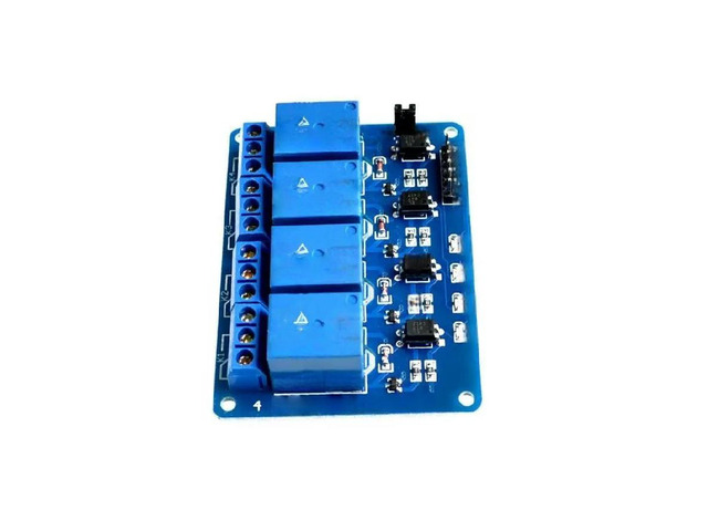 FOR 4 channel relay module 4-channel relay control board with optocoupler. Relay Output 4 way relay module for