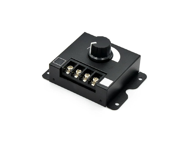 FOR DC12-24V 30A Knob Dimmer Brightness Adju ent Stepless Dimming Switch Controller for 3528 5050 COB SMD LED Strip Light