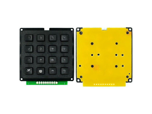 FOR 3*4 4*4 Matrix Switch Keyboard Keypad Array Module ABS Plastic Keys 4x4 3x4 12 16 Key Button Membrane Switch DIY Kit for