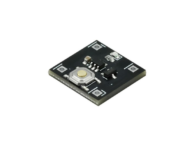 FOR 1pc Single Bond Button Bistable Switch Module 2.2-5V 0.5uA Continuous Load 2A Low Power Micro One Key Switch YR-1006