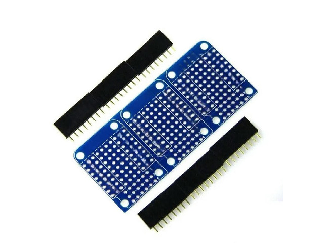 FOR Triple Shield For D1 Mini Dua Sided Pe Board For Compatible