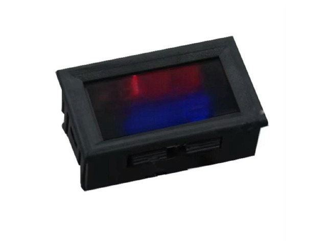 FOR 1A 10A 50A 100A Digital Voltmeter Ammeter Dual Display Voltage Detector Current Meter Panel Amp Volt Gauge 0.28' Red Blue LED