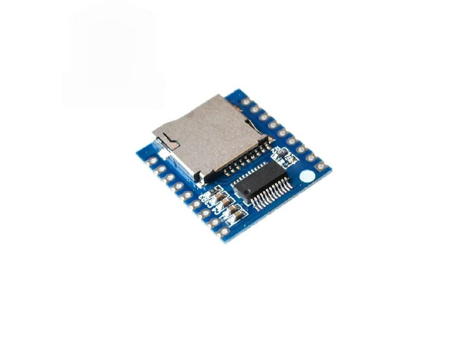 FOR Serial Port Control Voice Module Single Chip Microcomputer IO Control SD/TF Card MP3 Play Panel XY-V17B