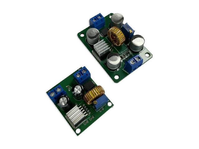 FOR 5A 75W DC-DC Buck Converter Adjustable Step Down Module 4-38V 1.25-36V High-Power Power Supply Module Voltage Regulator Module