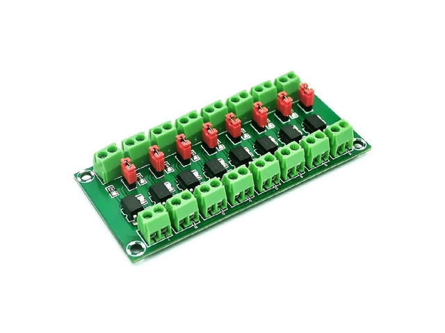 FOR 2 4 8 Channel PC817 Optocoupler Isolation Board Voltage Converter Adapter Module 3.6-30V Driver Photoelectric Isolated Module