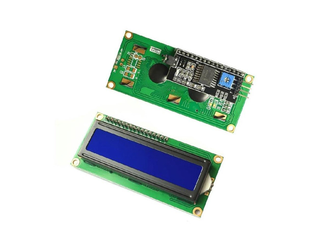 FOR LCD1602 1602 LCD Module Blue Yellow Green Screen 16x2 Character LCD Display PCF8574T PCF8574 IIC I2C Interface 5V for