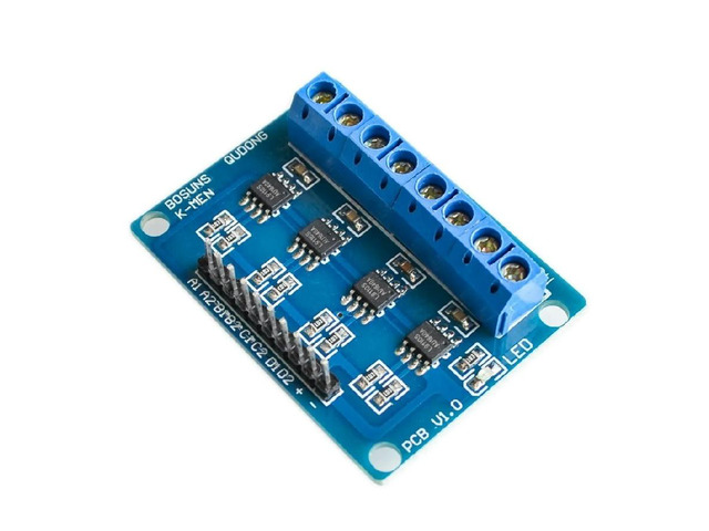 FOR L9110S 4 channel drive DC motor drive board motor drive module Smart car 4-way driver