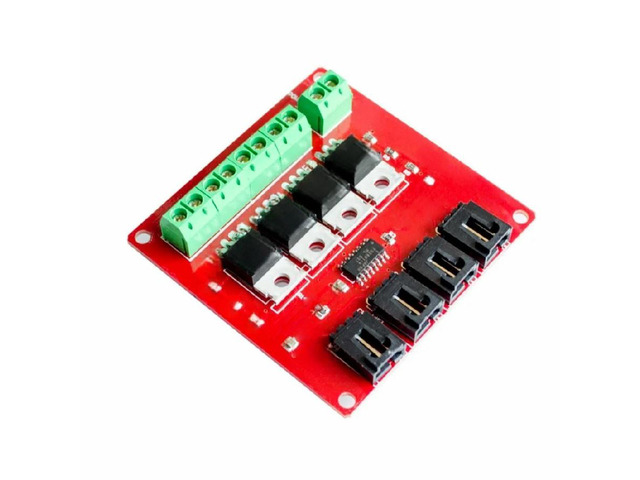 FOR Four Channel 4 Route MOSFET Button IRF540 V4.0+ MOSFET Switch Module For