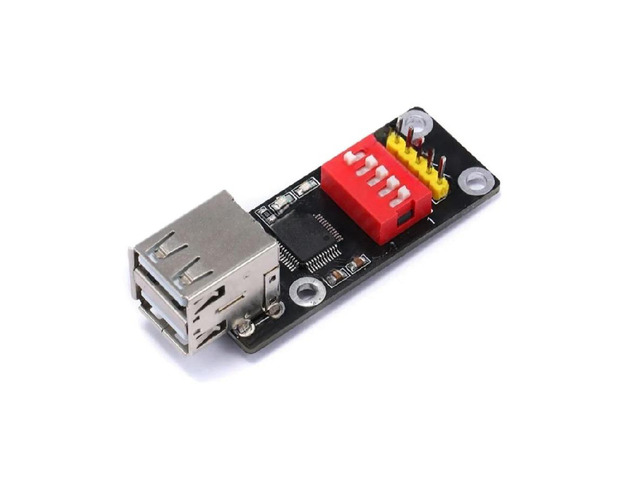 FOR Ch9350 module hid keyboard mouse to serial port virtual keyboard scanning gun to serial port KVM
