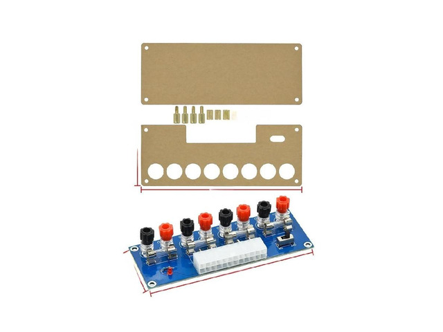 FOR XH-M229 HU-M28W 24Pin Desktop PC Chassis Power ATX Transfer to Adapter Board Power Supply Circuit Outlet Module Output Terminal