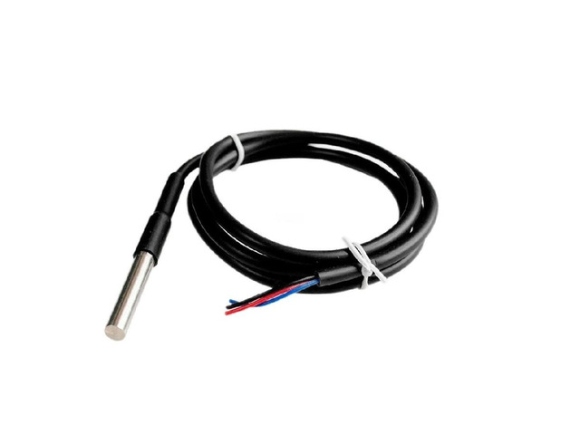 FOR 1PCS DS1820 Stainless steel package Waterproof DS18b20 temperature probe temperature sensor 18B20 For