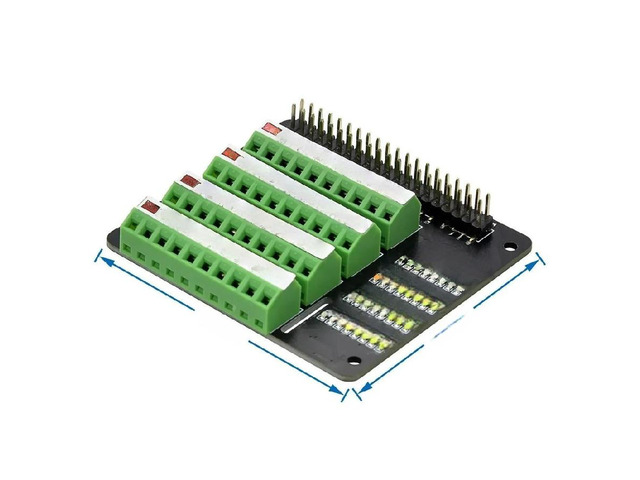 FOR Pi Gpio Expansion Extension Board Screw Terminal Hat For Pi 2B/3B/3B+/4B/Zero/Zero W