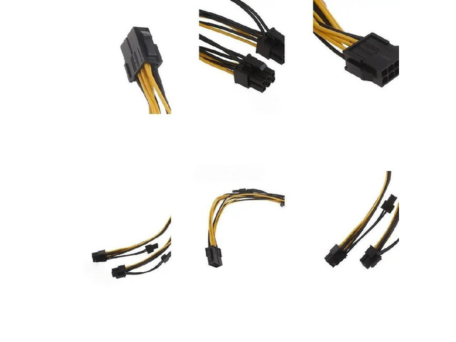 8Pin to 2x8Pin GPU Power Splitter Cable 20cm