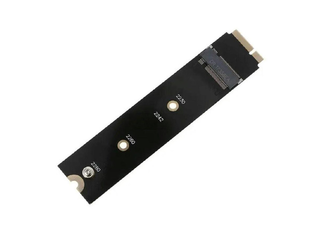 Adapter to 7+17 PIN M.2 NGFF SSD for 2012 Air