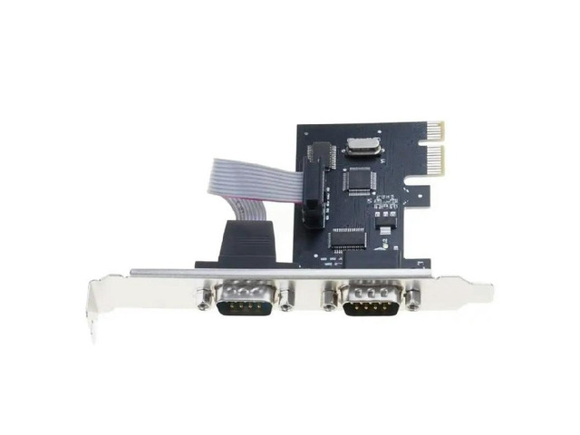 PCIe Dual Serial Card AX99100 2 Port RS232
