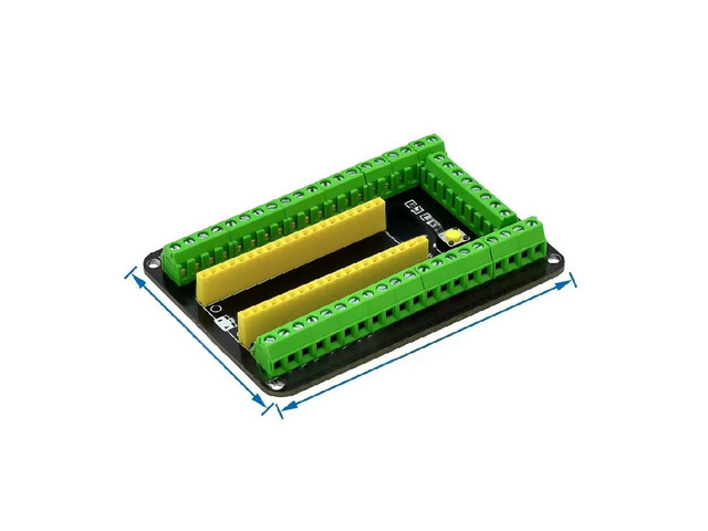 FOR Pi Pico Expansion Board GPIO Breakout Extension Adapter Onboard Male and Female Pins for Pico