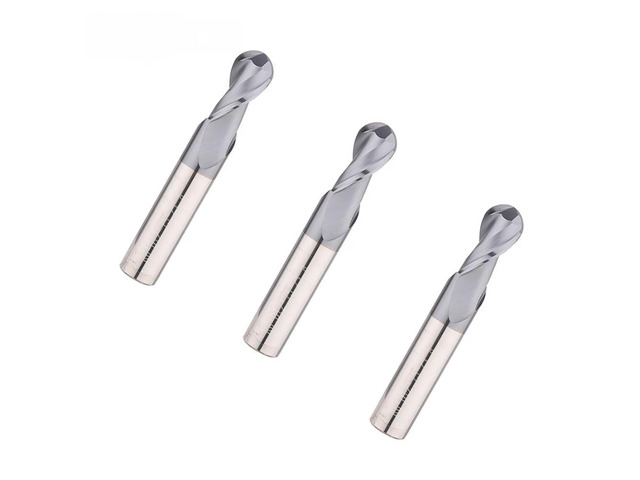 HRC50 2 Flutes Ball Nose Tungsten End Mill 75mm